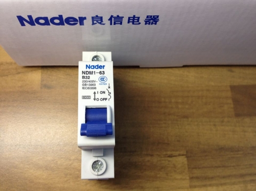 Nader letter NDM1-63 B32 genuine new miniature circuit breaker 1P32A air switch