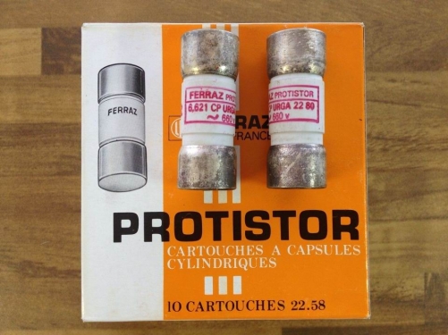 The French FERRAZ CP URGA2280 PROTISTOR 660V80A22X58 6621 faray fuse