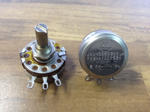 American Allen-Bradley Rockwell JAIN056S252UA 2.5K-0NM F4 AB potentiometer