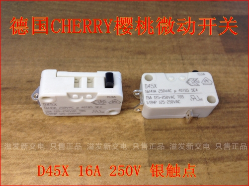 Original German Cherry cherry D45X import micro switch 250V 16A limit stroke button switch