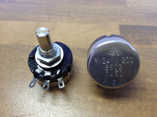 Japan's TOKYO RV24YN B502 TOCOS precision adjustable resistance potentiometer 5K original authentic