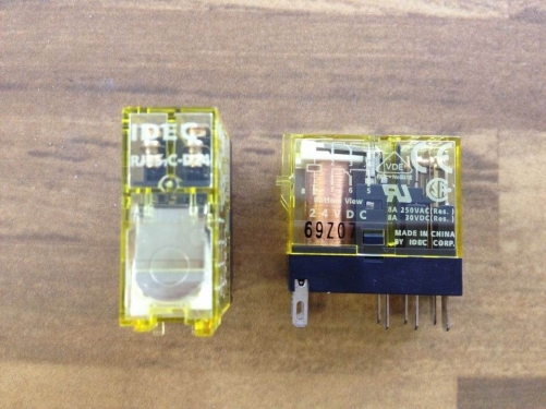 24VDC 69Z07 and RJ2S-C-D24 relay genuine original