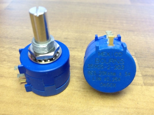 Mexico produced the United States 3590S-2-203 20K BOURNS high precision multi loop import potentiometer