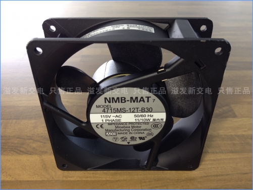 The original NMB Minebea 4715MS-12T-B30 axial flow fan cooling fan 115V 120X120X38MM