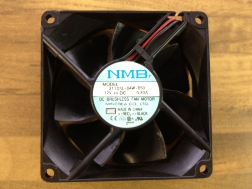 The original NMB 3110KL-04W-B50 Minebea DC axial fan 80X80MM industrial cooling fan