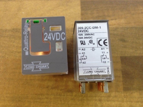 Songchuan 305-2CC-DM-1 relay 24VDC pin 8 genuine original