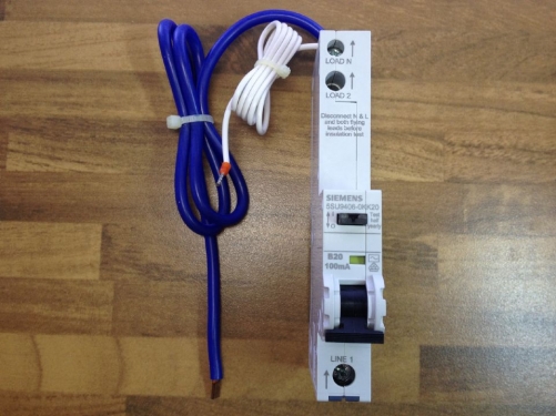 SIEMENS SIEMENS 5SU9406-0KK20 leakage protector compact leakage protection switch 1P20A 100MA