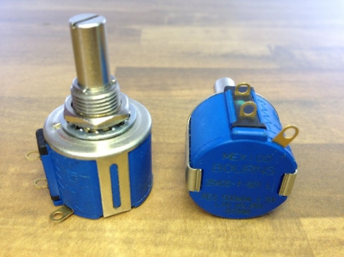 United States 3540S-1-501L BOURNS 500 high precision multi loop import potentiometer production in Mexico