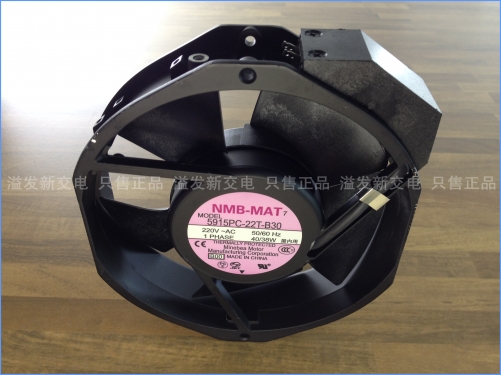 The original NMB Minebea 5915PC-22T-B30 axial flow fan 220V 38W 150X170X38MM