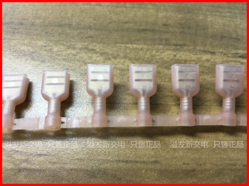 American AMP import plug type Tyco 18-16AWG sheath inserted spring mother 250 insulation terminal