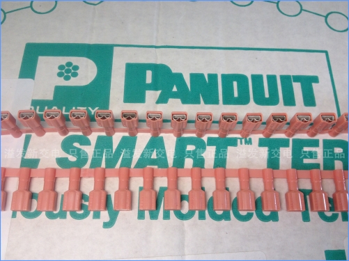 The United States PANDUIT pan Tatsu DPF18-206FIB-3K imported nylon wiring insulation terminal / male parent terminal