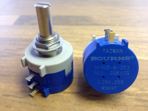 The United States 3590S-6-203 20K BOURNS high precision multi loop import potentiometer TAIWAN