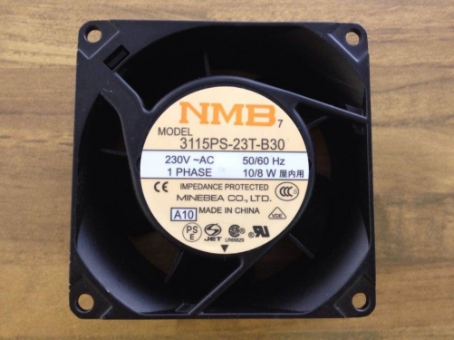 NMB Minebea 3115PS-23T-B30 axial flow fan TYPE 230VAC 8W 90X90MM