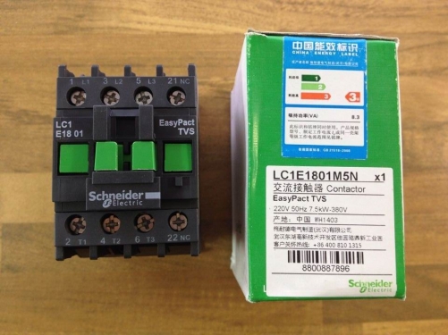 Schneider LC1E 1801 AC contactor 220V original authentic