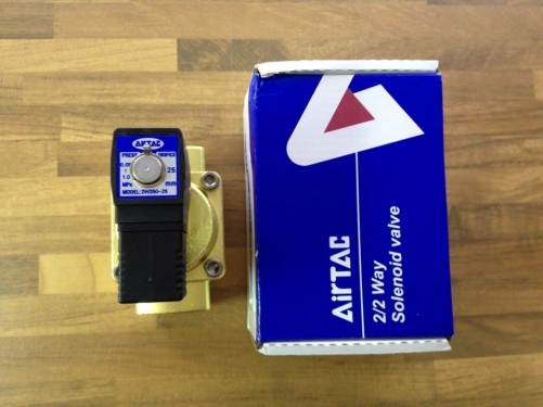 Airac. 2W250-25 solenoid valve AC220V terminal type genuine original