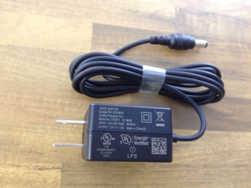 Google OTD017 12V1.5A power adapter for