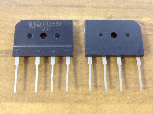 Leshan D10SB80 10A 800V rectifier diode bridge rectifier block