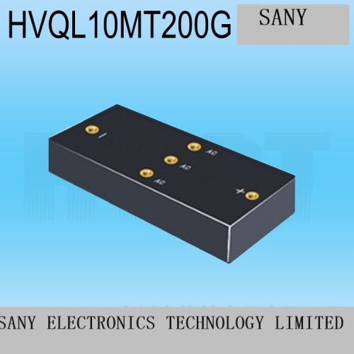 The three-phase high voltage rectifier bridge HVQL10MT200G rectifier 1A20KV high voltage high voltage three-phase bridge rectifi