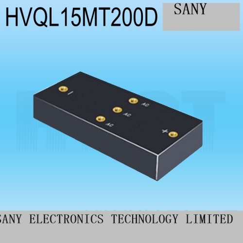 The three-phase high voltage rectifier bridge HVQL15MT200D high voltage 1.5A20KV high voltage three-phase rectifier bridge