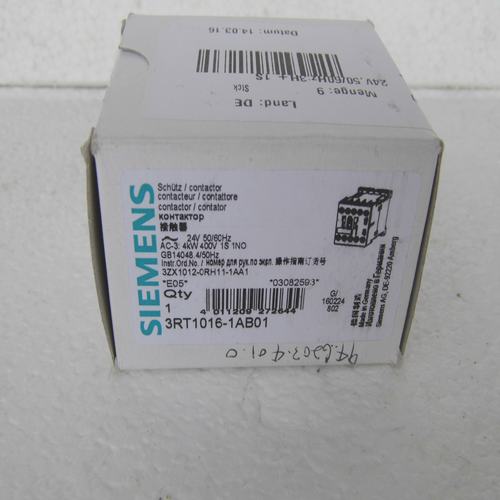 * special sales * brand new original authentic SIEMENS contactor 3RT1016-1AB01