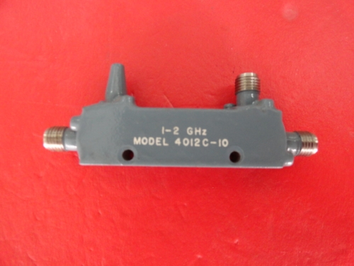 Narda directional coupler 1-2GHz Coup:10dB SMA 4012C-10
