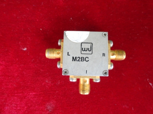 M2BC RF/LO:10-1600MHz SMA M/A-COM/WJ RF microwave coaxial mixer