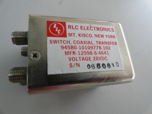 Supply MFR-12598-S-4641 DC-18GHZ RLC switch 28V