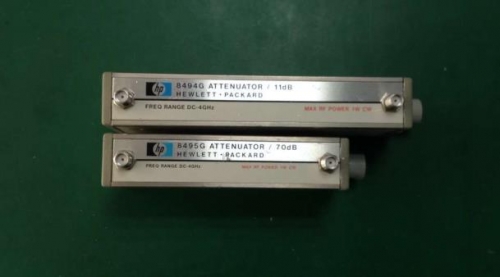 8494G+8495G DC-4GHZ 0-81dB 10+1dB HP step process control step attenuator SMA