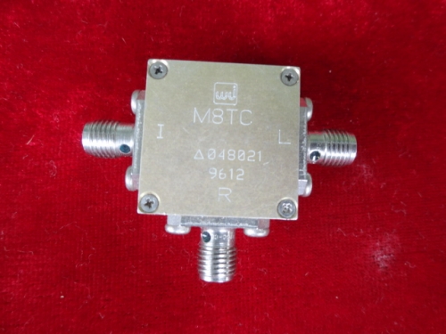 Watkins Johnson M8TC SMA RF WJ RF microwave coaxial high frequency double balanced mixer