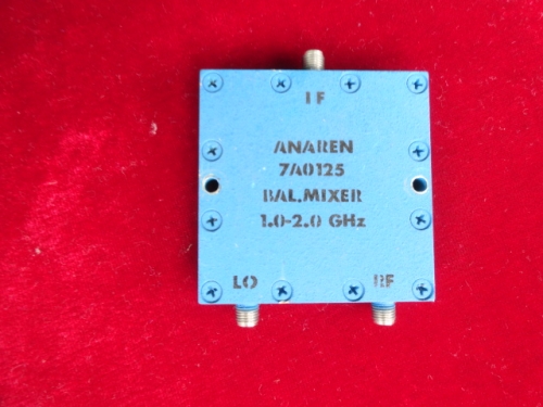 Imported 7A0125 1.0-2.0GHz SMA ANAREN RF microwave coaxial mixer