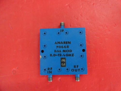 Supply ANAREN coaxial one point two power divider 70668 SMA 8-12.4GHz