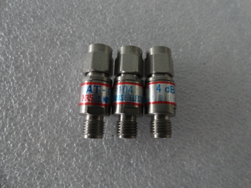 Hirose HRS AT-104 DC-18GHZ 4dB SMA RF coaxial fixed attenuator