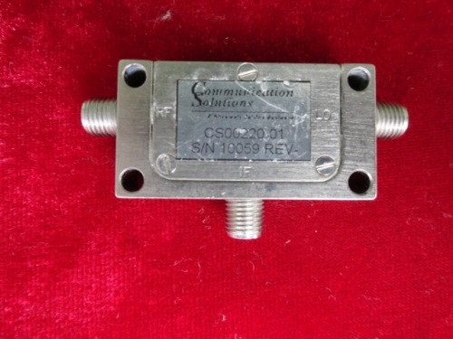 Solntions CS00220-01 SMA RF Communicacion RF microwave coaxial mixer