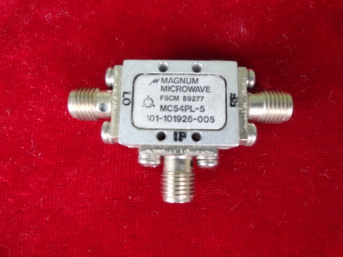 MC54PL-5 4-12.5GHZ SMA RF MAGNUM RF microwave coaxial high frequency double balanced mixer