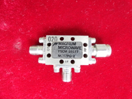 MC57PG-2 3.5-15GHz SMA RF MAGNUM RF microwave coaxial high frequency double balanced mixer