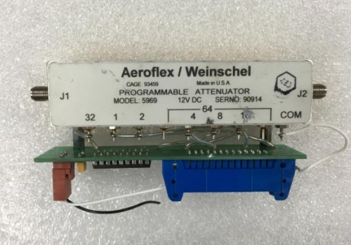 3200-1/5969 DC-3GHZ 127dB Aeroflex/Weinschel electronic control step attenuator