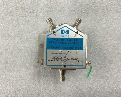 The Agilent HP 8761B RF coaxial switch DC-18GHZ voltage 24-30V SMA