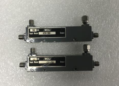 C1-30 0.5-1GHz 30dB MCLI microwave coaxial directional coupler SMA