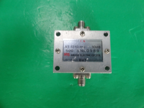 Hirose HRS AT-1310-H J DC-4GHZ 10dB SMA coaxial fixed attenuator