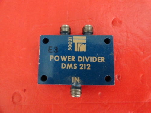 DMS212 4.8-18GHz TRM RF microwave coaxial one point two power divider SMA