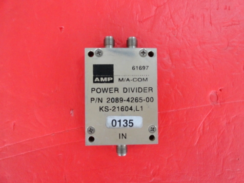 2089-4265-00 350-1300MHz M/A-COM a sub two power divider SMA