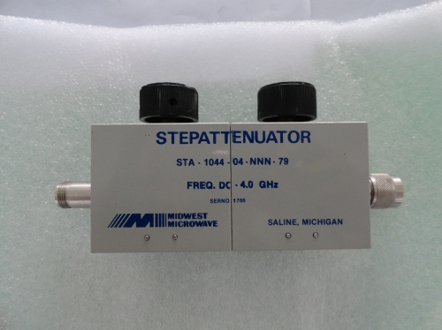 Hand step attenuator STA-1044-04-NNN-79 69dB 4GHz 1DB MIDWEST step