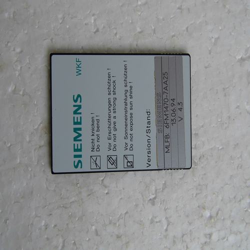 * special sales * brand new original authentic SIEMENS storage card 6FM1470-7AA25