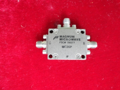 Imported MC36P 4-12GHZ SMA RF MAGNUM RF microwave coaxial high frequency double balanced mixer