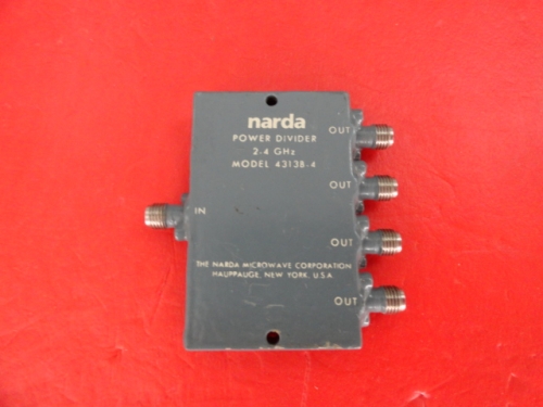 Narda 4313B-4 2-4GHz a four supply divider SMA