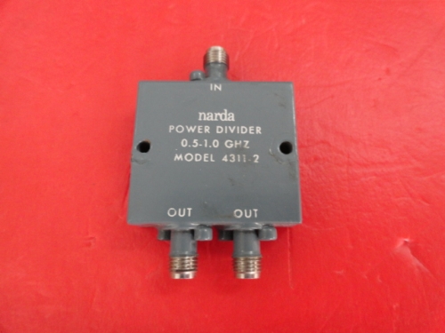 Supply Narda one point two power divider 0.5-1GHZ SMA 4311-2