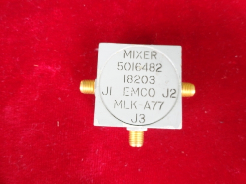 Imported MLK-A77 SMA RF EMCO RF microwave coaxial high frequency double balanced mixer