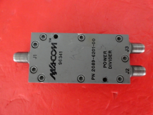 M/A-COM RF microwave power divider 7-18GHz SMA 2089-6210-00