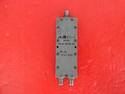 Supply M/A-COM one point two power divider 0.5-2.0GHz SMA 2089-6206-00