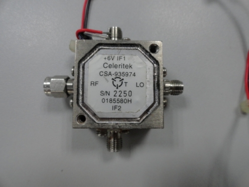 U.S. imports of CSA-935974 Celeritek RF microwave mixer SMA